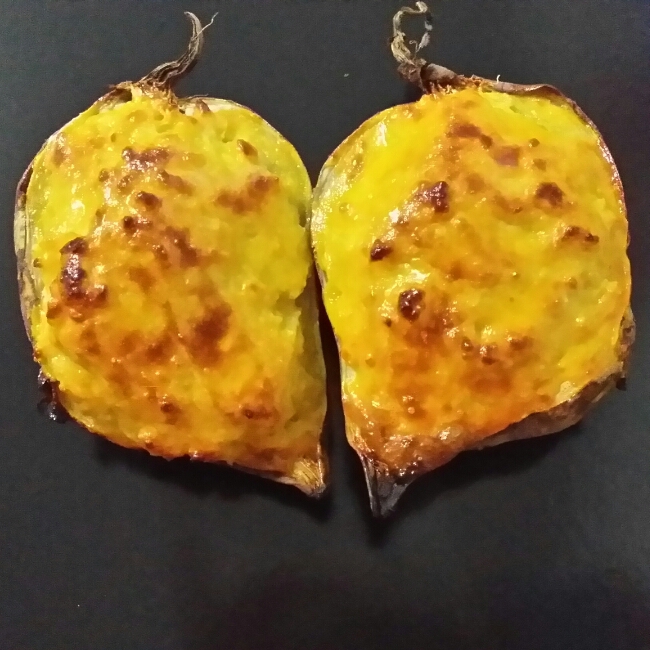 芝士奶油焗红薯