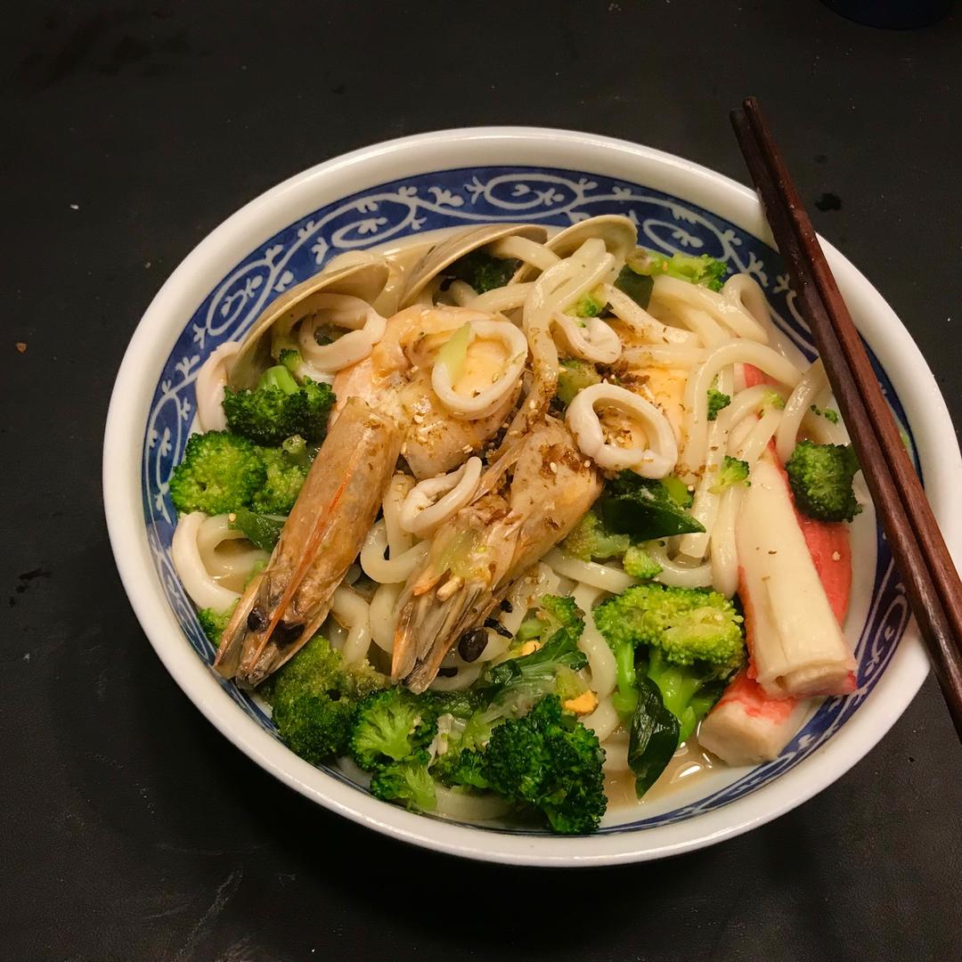 海鲜乌冬面