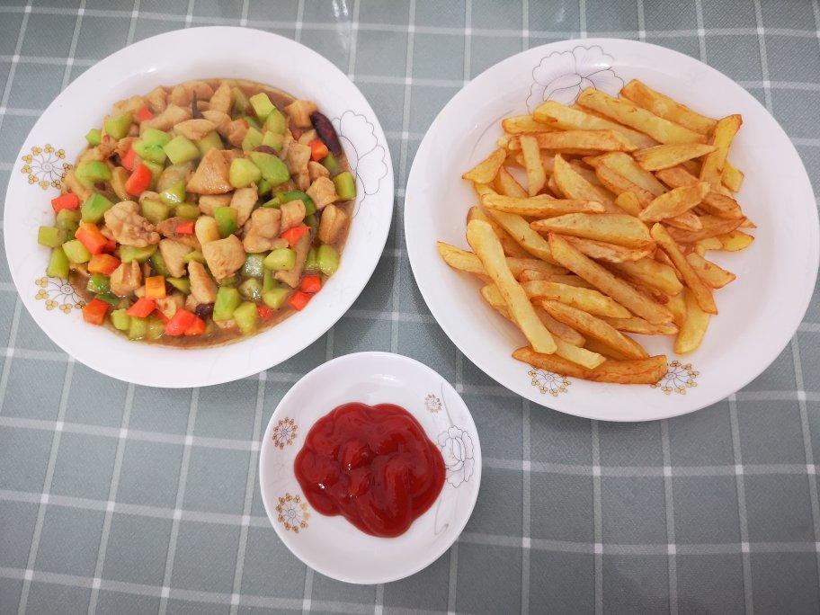 最简单快速无需淀粉无需冷冻炸薯条