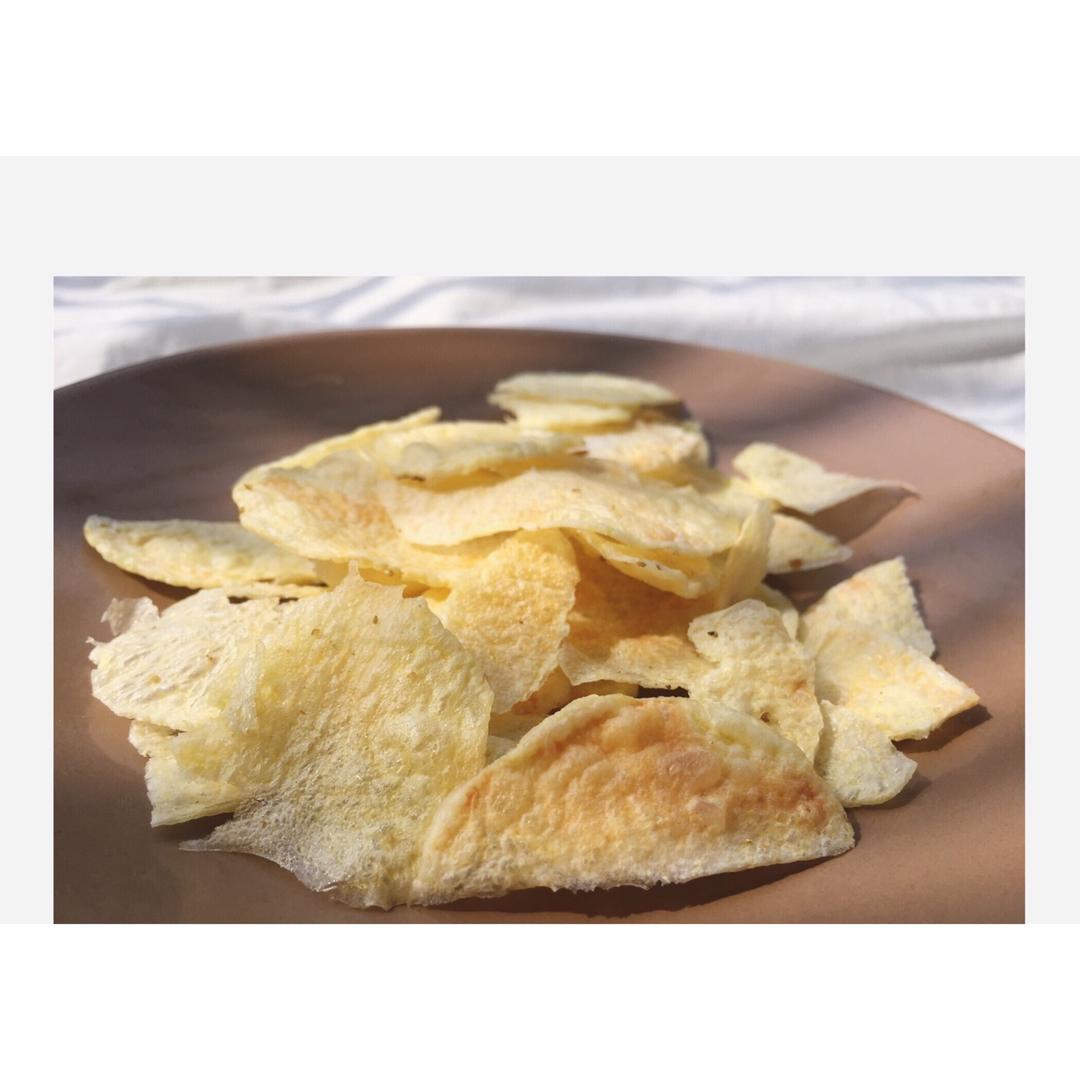 自制无油健康薯片