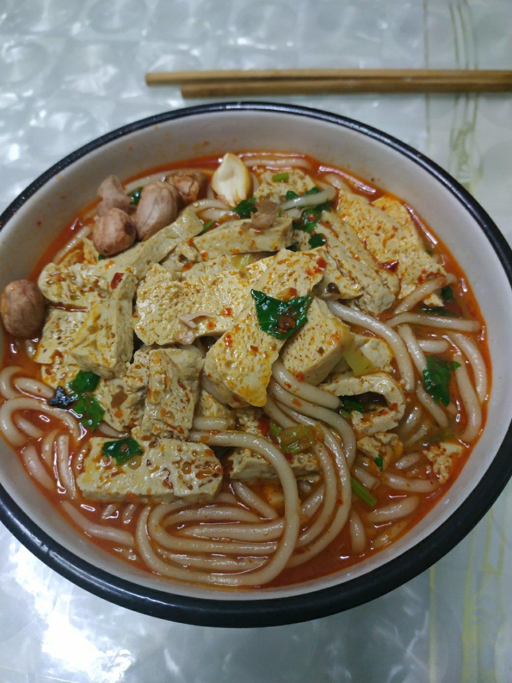 蓬莱无多路做的正宗大同豆腐粉(原创,转载请注明出处)