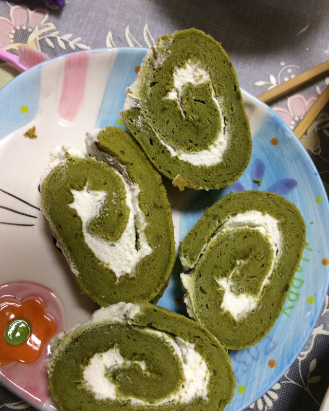日式抹茶蛋糕卷