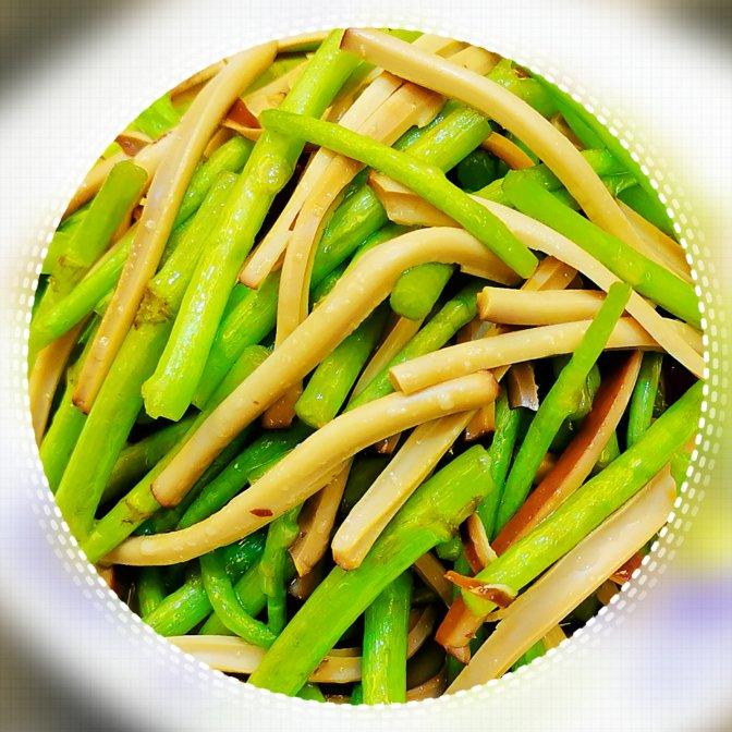 芦蒿炒香干