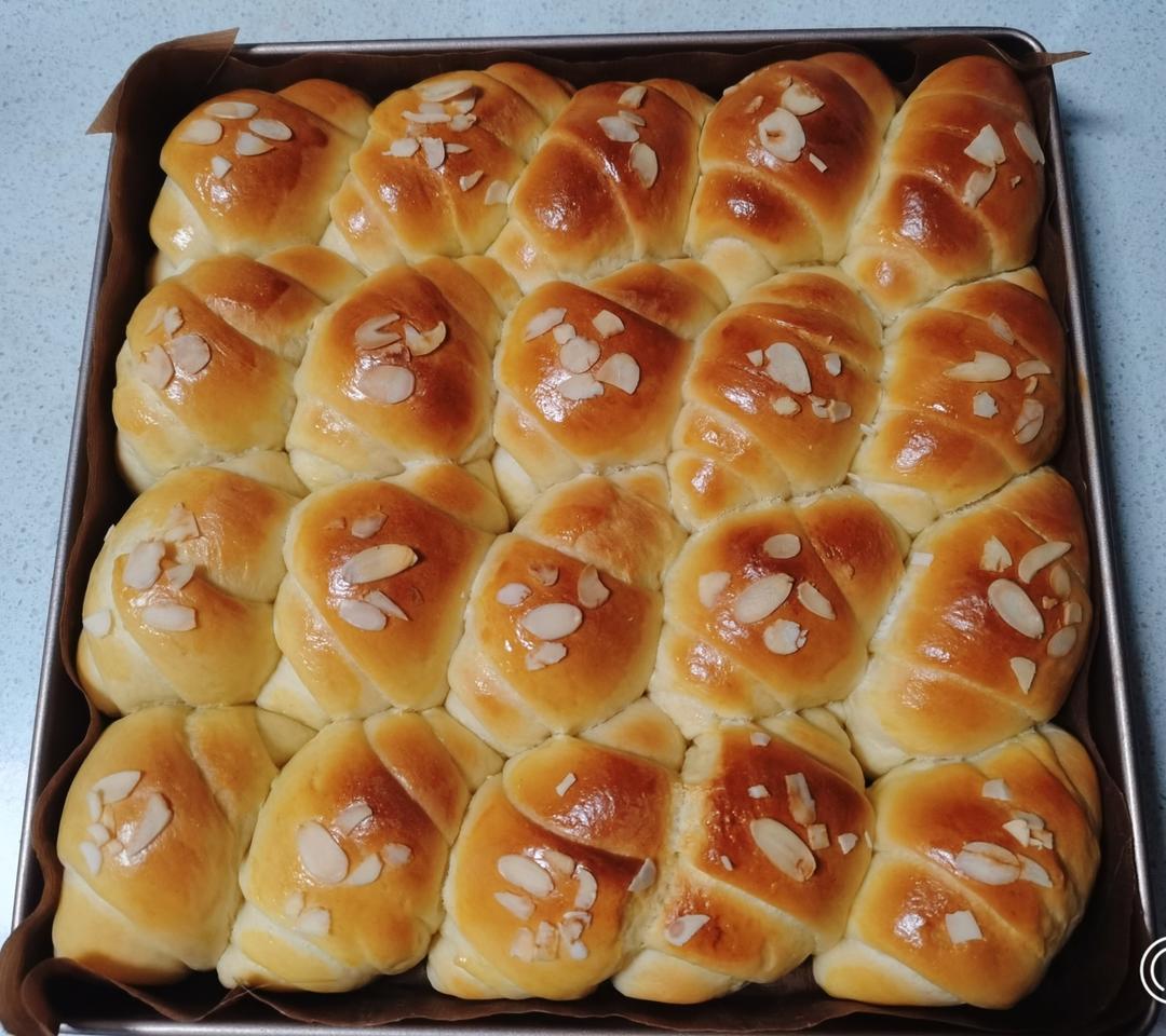 牛奶面包卷（直接法）