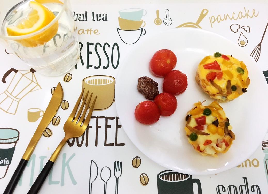 早餐鸡蛋杯cupcake Frittata