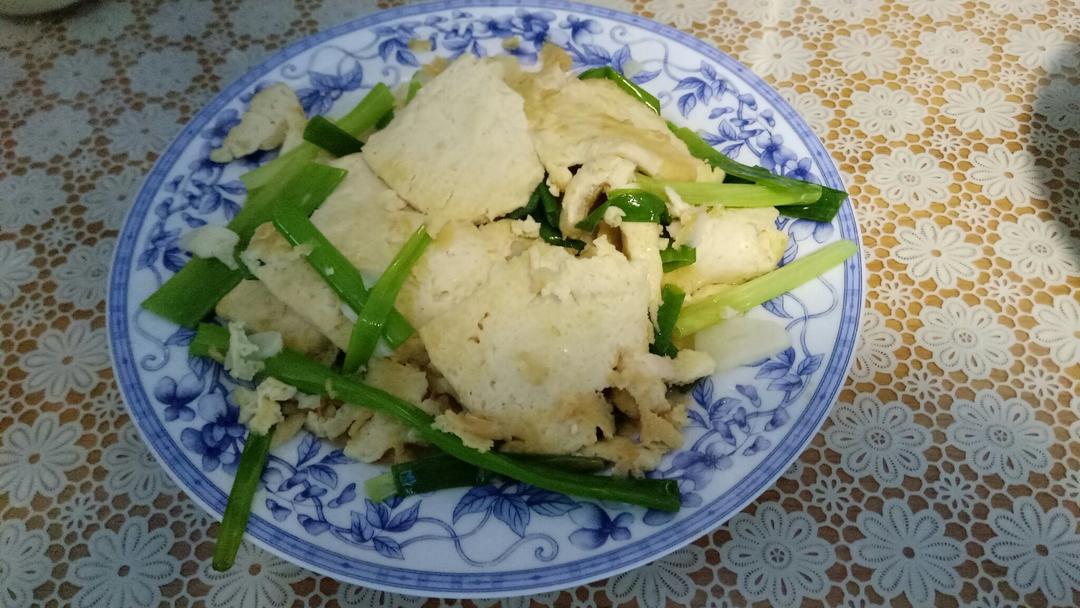 香煎豆腐--家常豆腐
