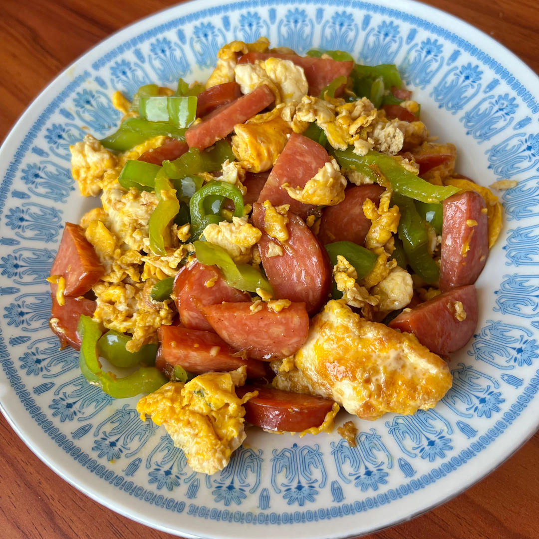 青椒炒蛋
