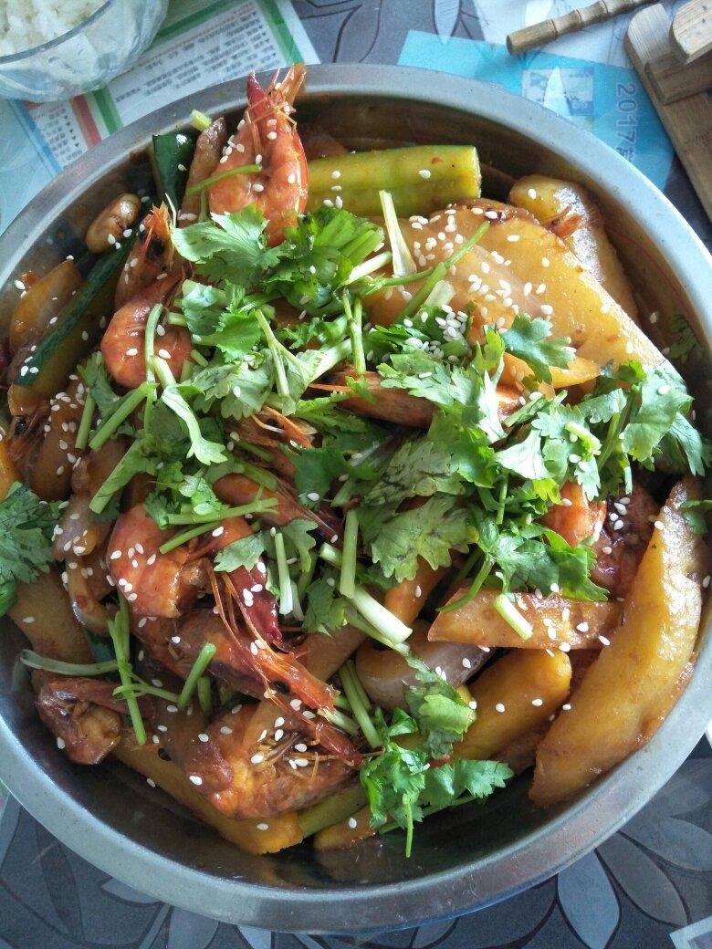 干锅香辣虾