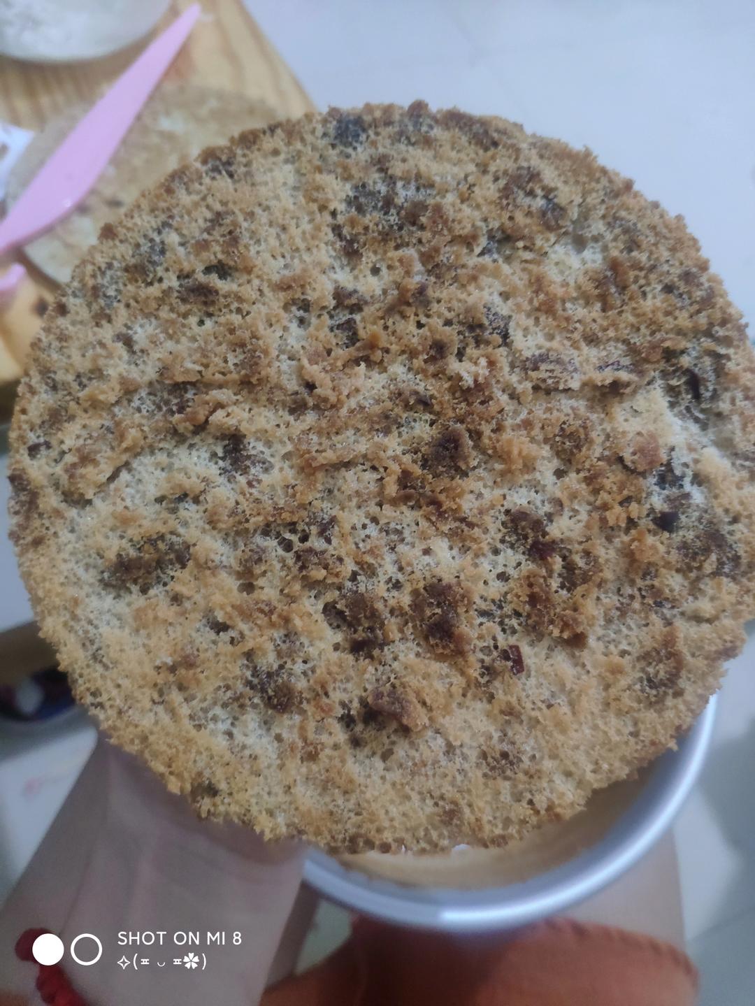 红枣糕—不放泡打粉和小苏打，照样松软香甜！