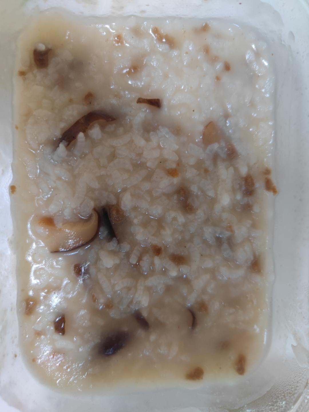香菇牛肉粥