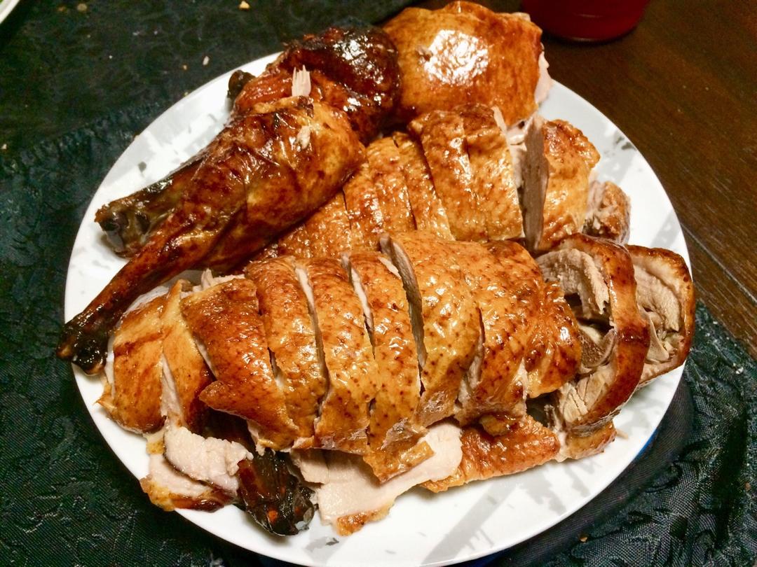 脆皮烤鸭（比外面卖的还好吃！！）