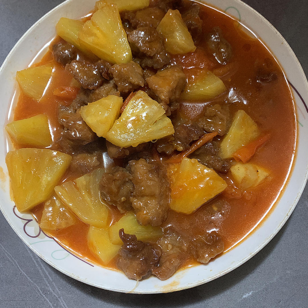 🍍酸甜菠萝咕噜肉
