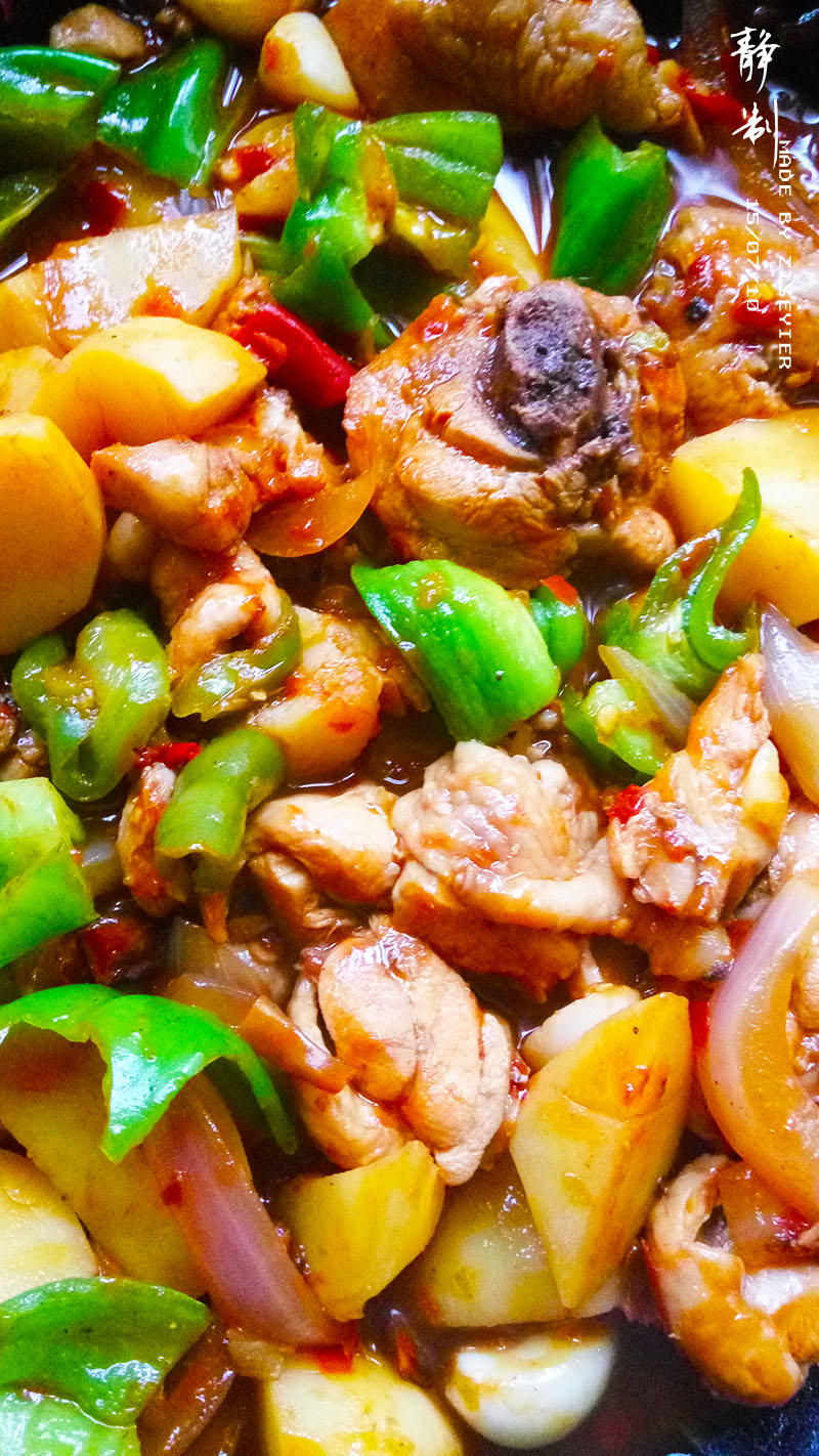 超下饭的新疆大盘鸡