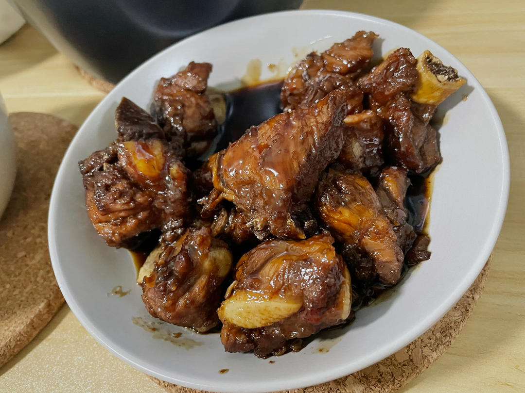 糖醋排骨/糖醋小排（不放油）（12345口诀做出正宗上海本帮）