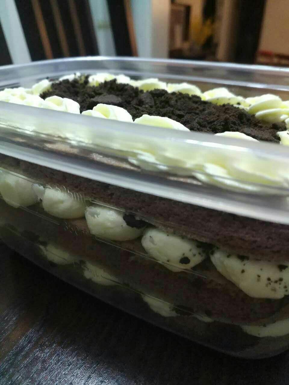 好吃到流泪的奥利奥咸奶油盒子蛋糕
