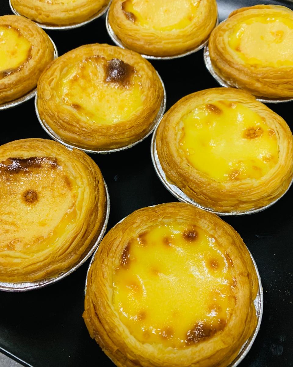 超完美味道超正的蛋挞配方，比KFC的还要嫩还要香~做过最好吃的蛋挞配方
