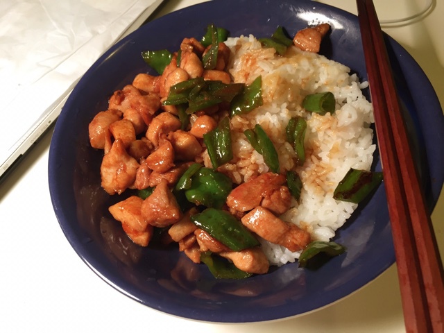 青椒炒鸡腿肉（大厨级别）