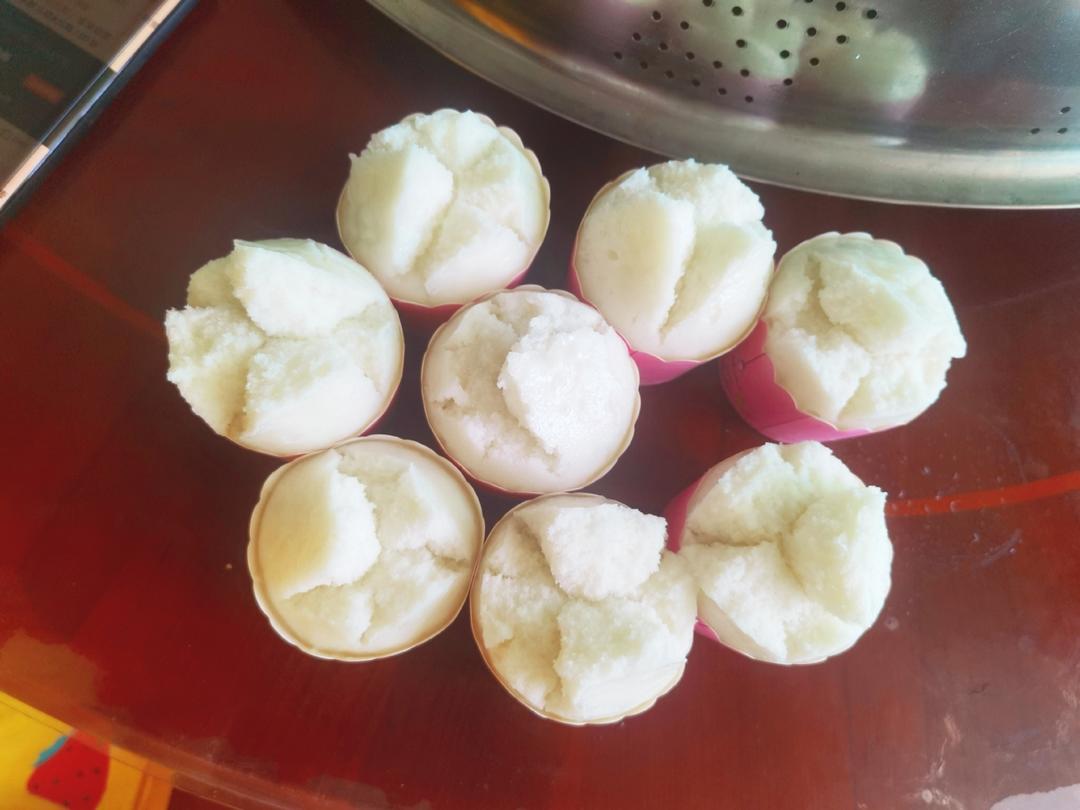 一次成功的开花米糕