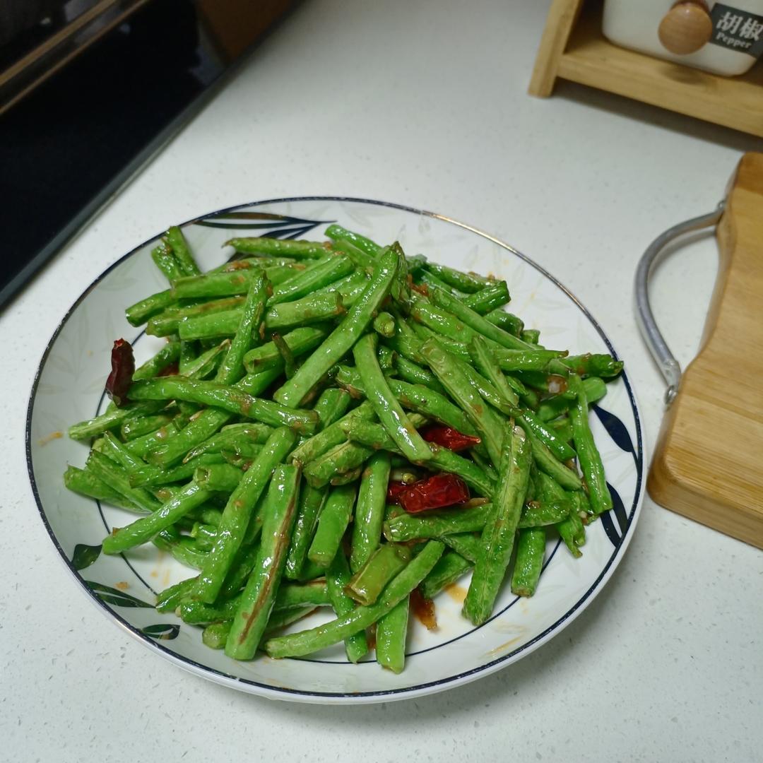 超好吃的干煸豆角