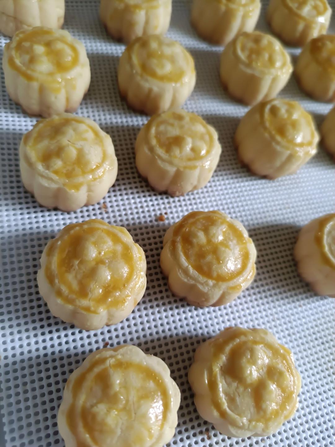 一口一个｜迷你酥皮月饼🥮低糖快手