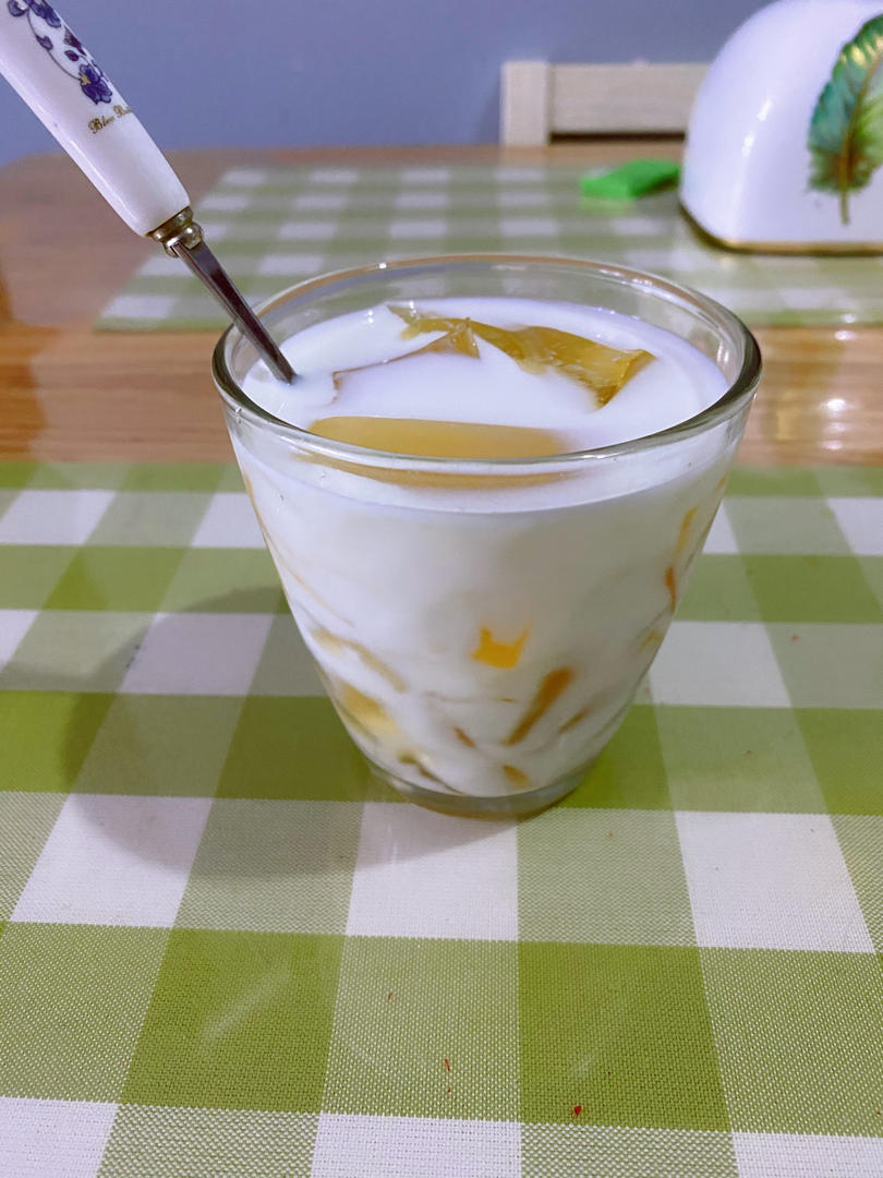 白桃乌龙茶冻