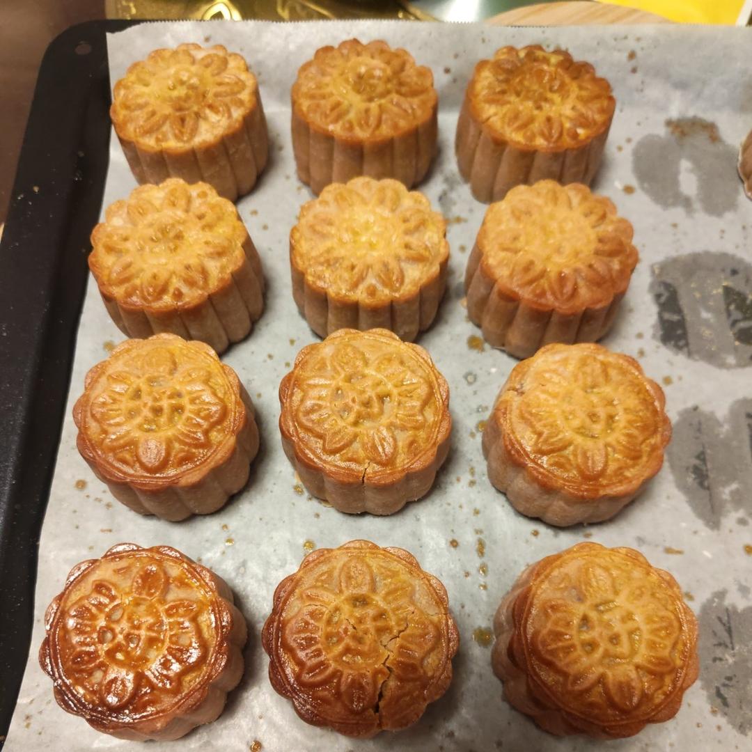 完美比例广式月饼皮   （不塌腰）