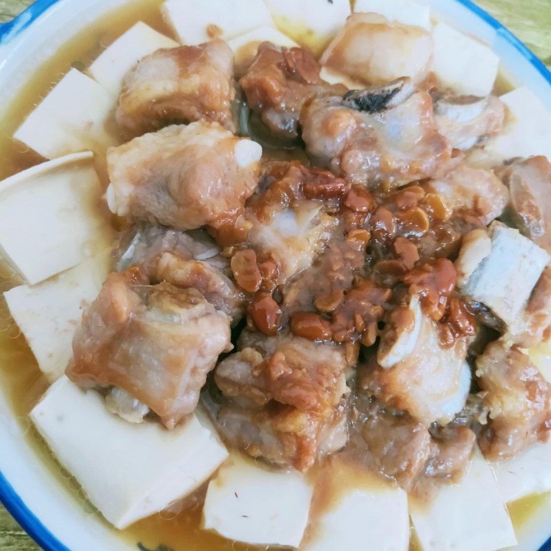 排骨蒸豆腐