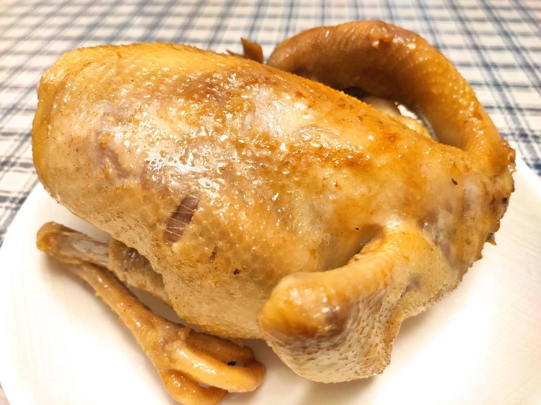电饭锅盐焗鸡（简易版）