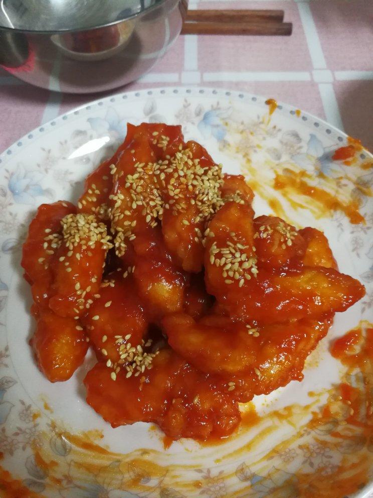 糖醋里脊(鸡胸版)