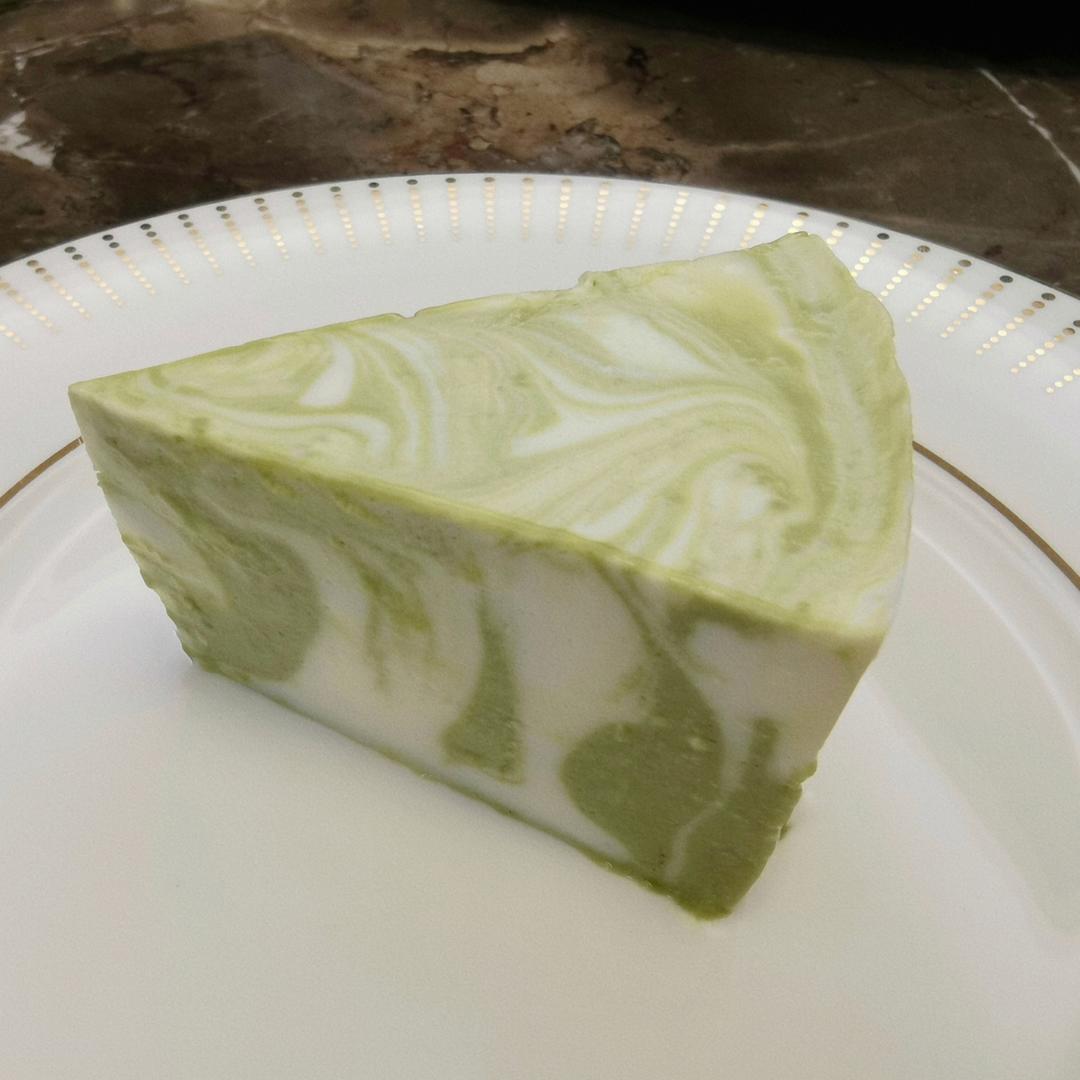 无需烤箱❗️零失败❗️抹茶大理石慕斯❗️入口即化