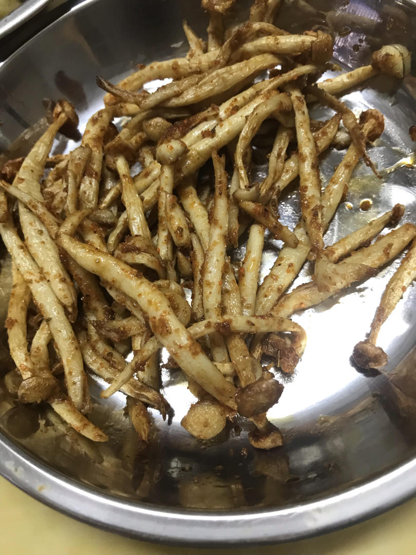 空气炸锅版：炸蘑菇（极其简单）