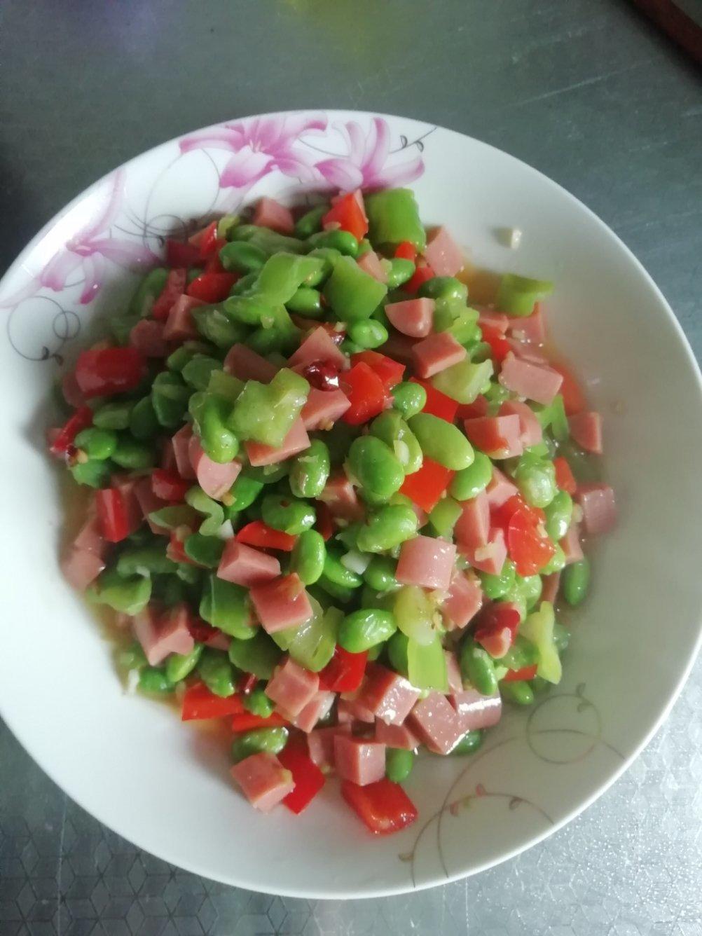 超下饭毛豆炒鸡胸肉
