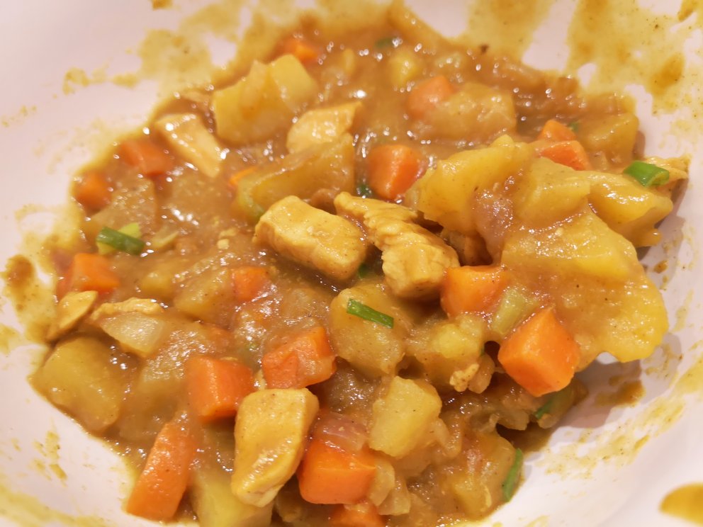 下饭菜——咖喱土豆鸡胸肉