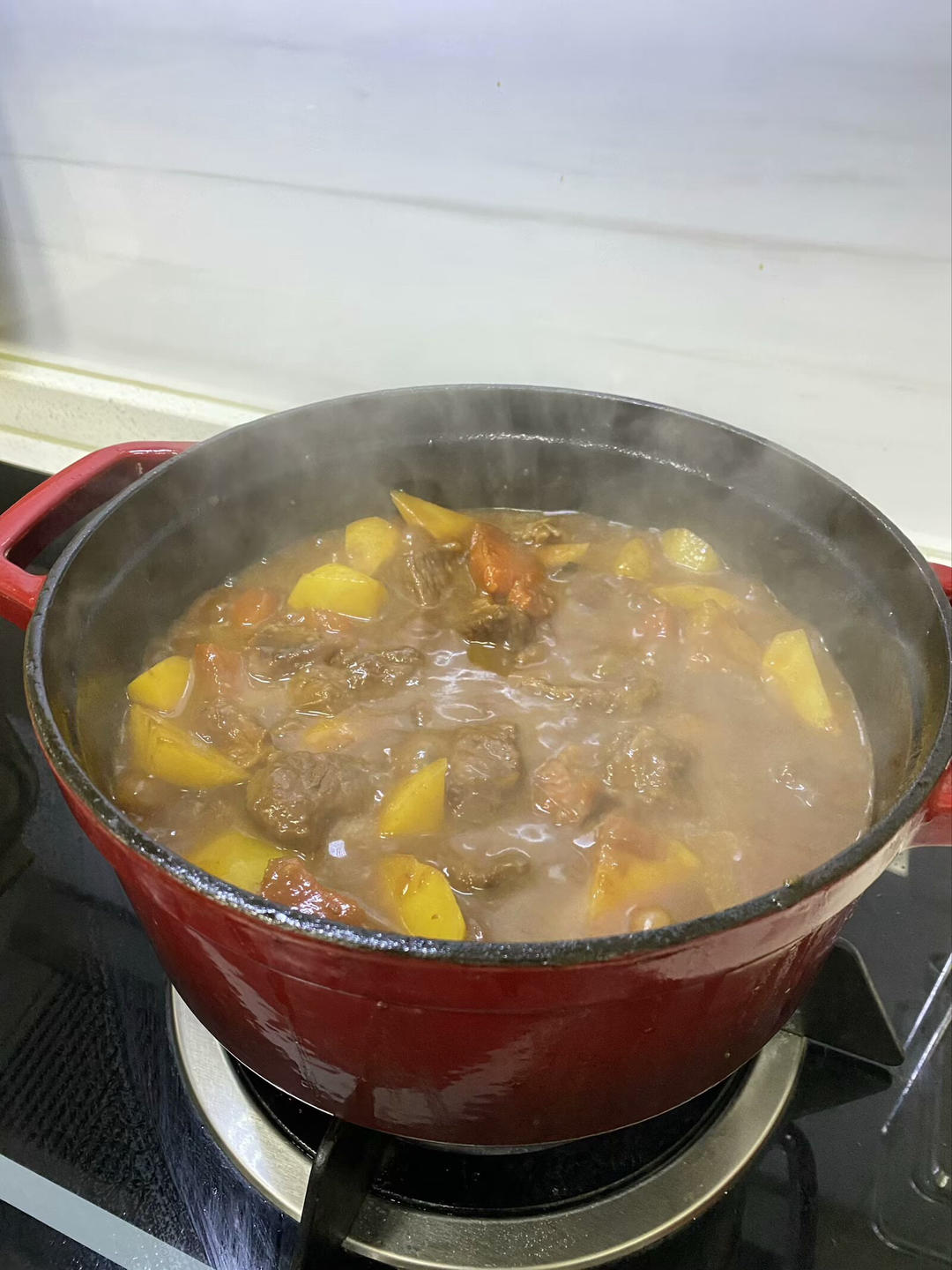 番茄土豆炖牛腩