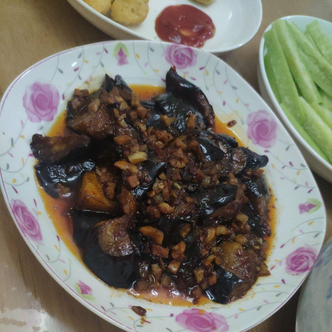 干烧肉沫茄子