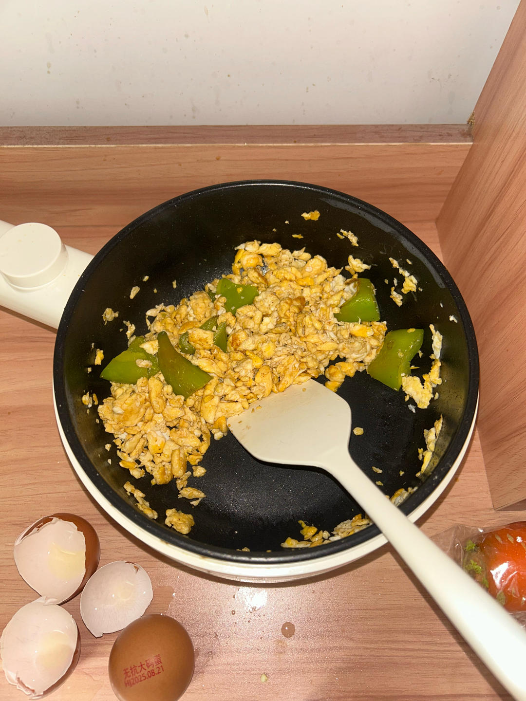 尖椒炒鸡蛋