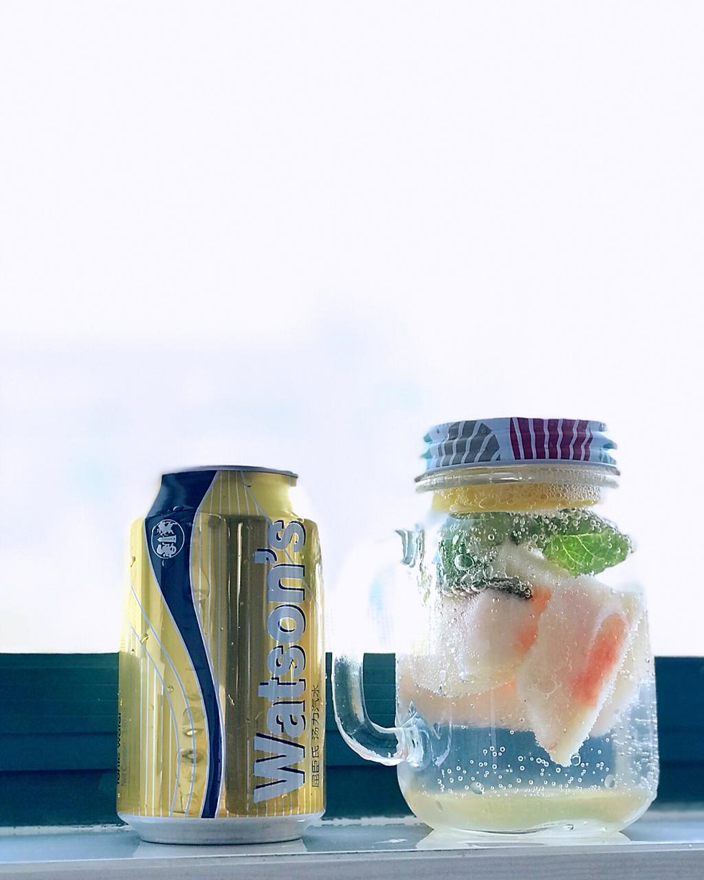 hxyfenny做的夏日清凉桃子汽水