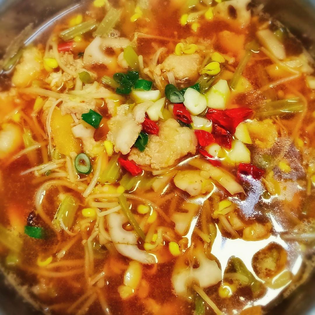 家庭餐厅之麻辣水煮鱼(家庭版)