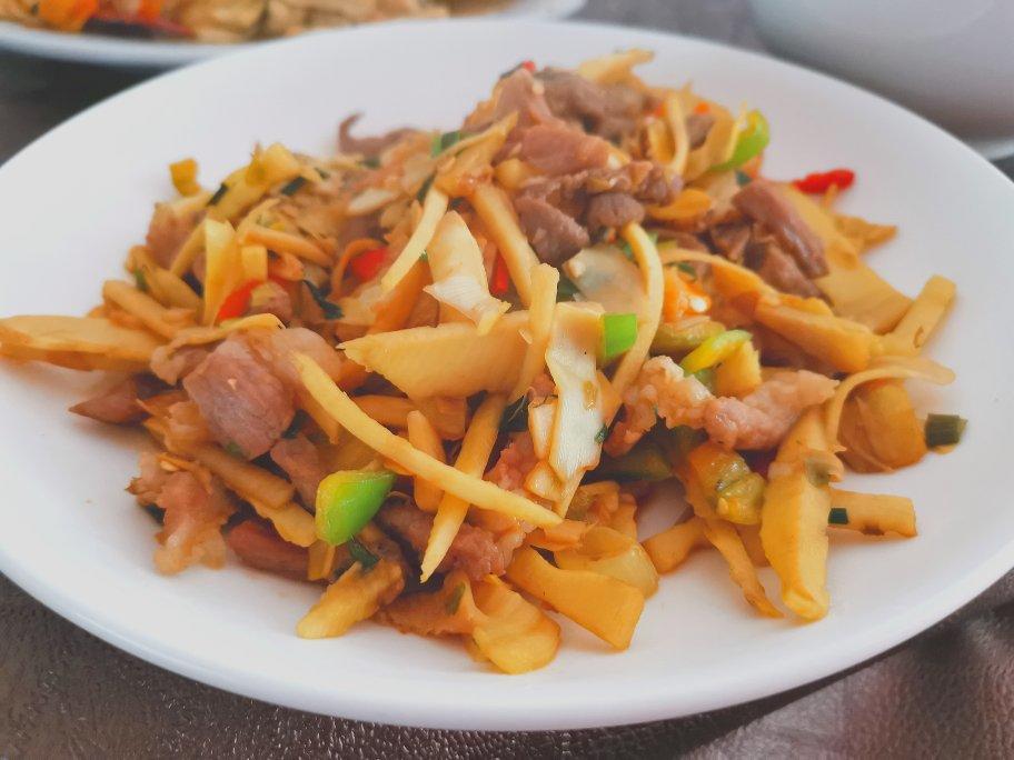 笋干炒肉丝