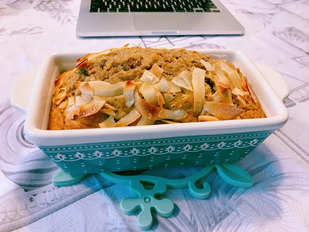 菠萝香蕉快手面包丨健康·烘焙