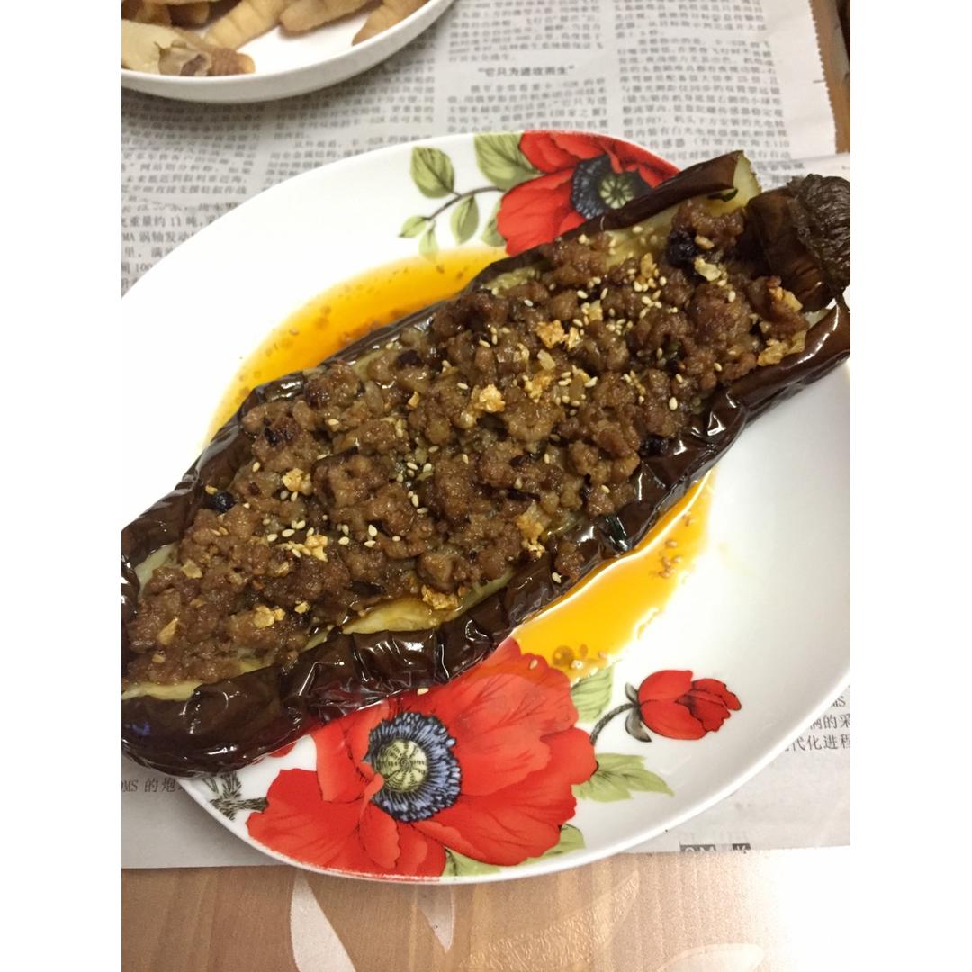 【耳光炒饭 & 烤茄子】