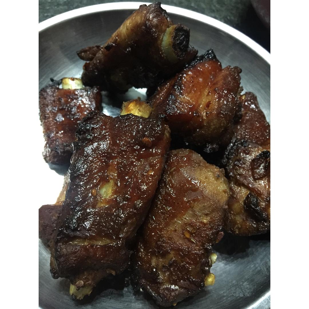 烤排骨 Roast Pork Ribs -yanyanfoodtube