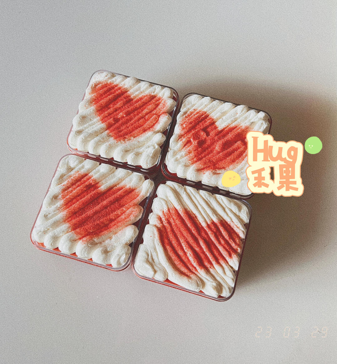 红丝绒告白蛋糕