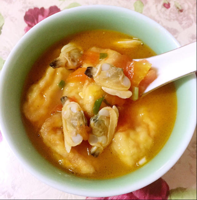豆腐蛤蜊汤
