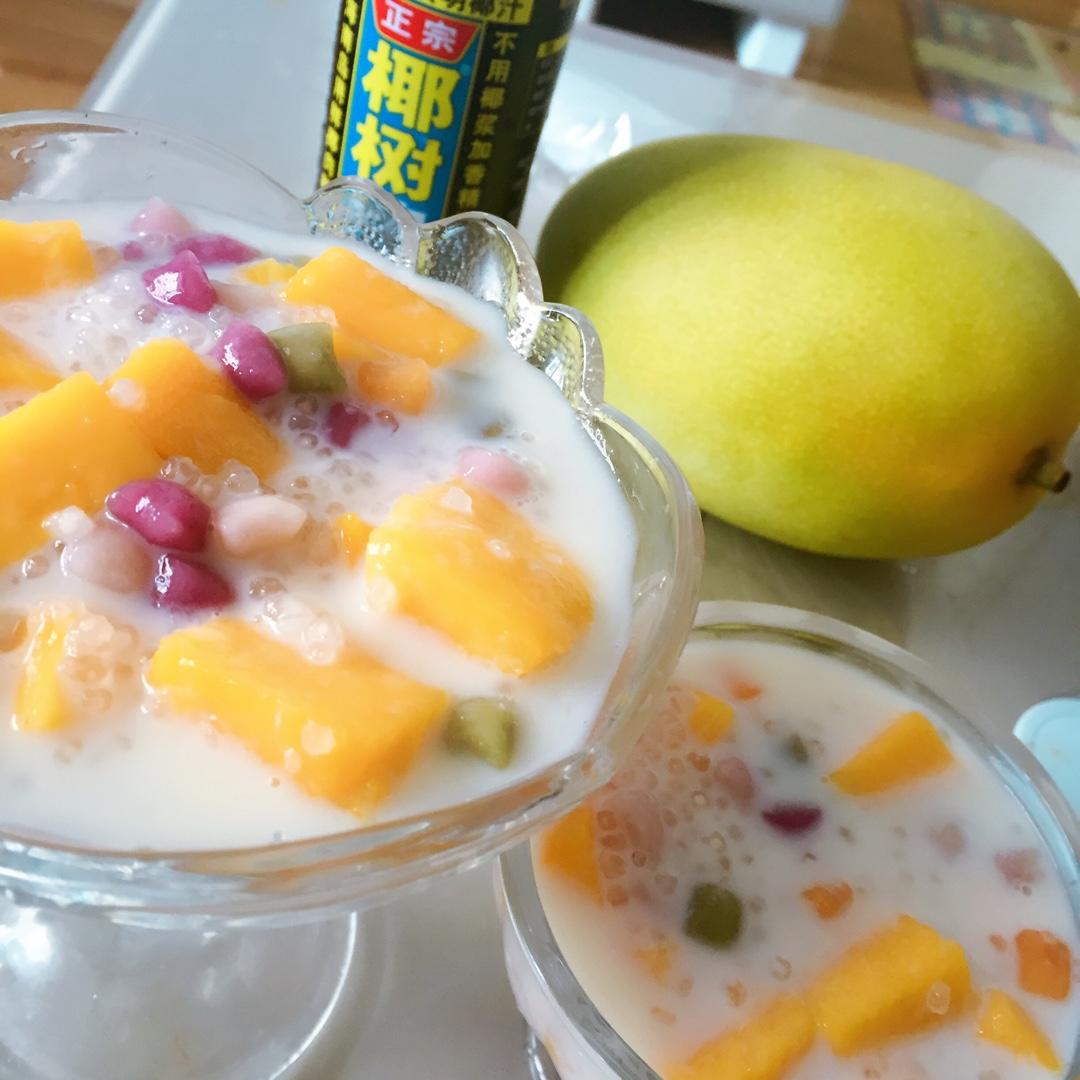 芒果椰浆西米露