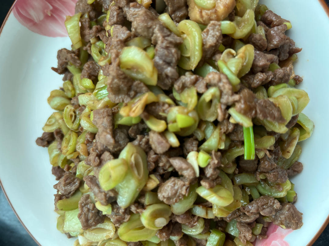 肉沫豆角下饭菜