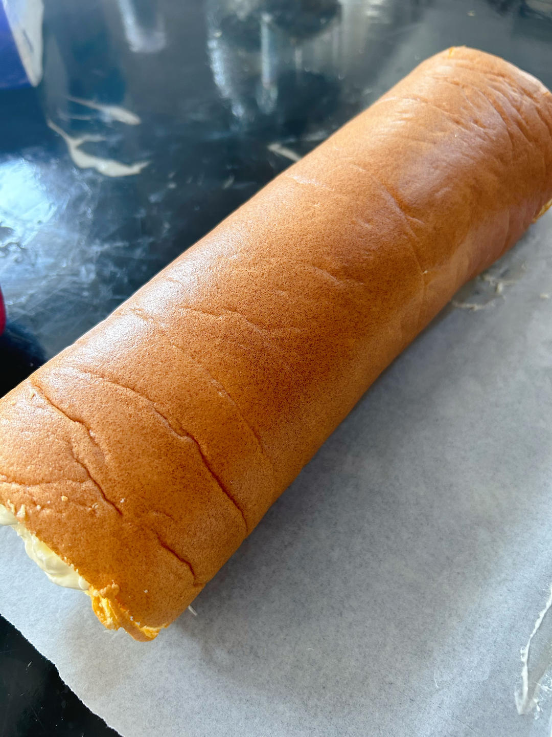 超详细的瑞士卷奶油蛋糕卷原味蛋糕卷的制作方法 饱满不掉皮不开裂（附模具换算方法）