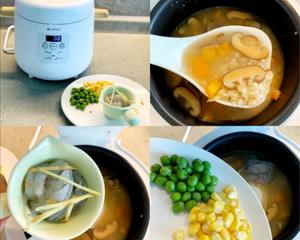 早餐｜营养鲜美的香菇虾仁糙米粥的做法 步骤1