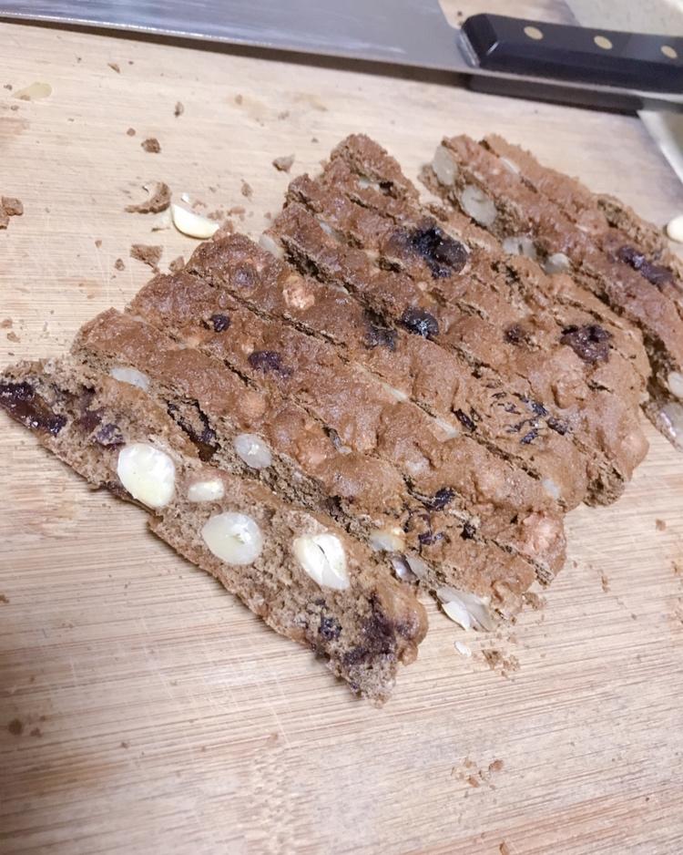 【健康零食】无油全麦杏仁玫瑰茄脆饼干