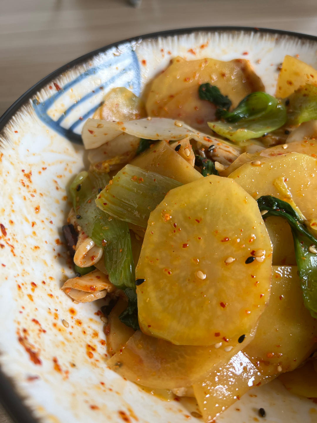 土豆片夹馍